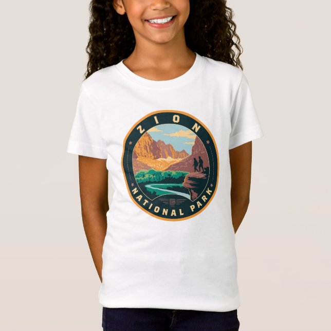 Zion-Nationalpark T-Shirt (Vorderseite)