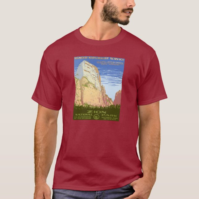 Zion Nationalpark T-Shirt (Vorderseite)