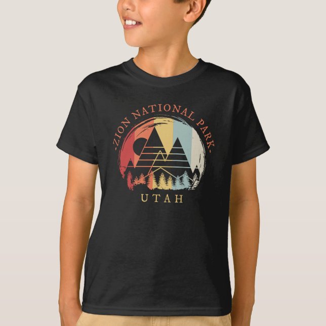 Zion-Nationalpark T-Shirt (Vorderseite)