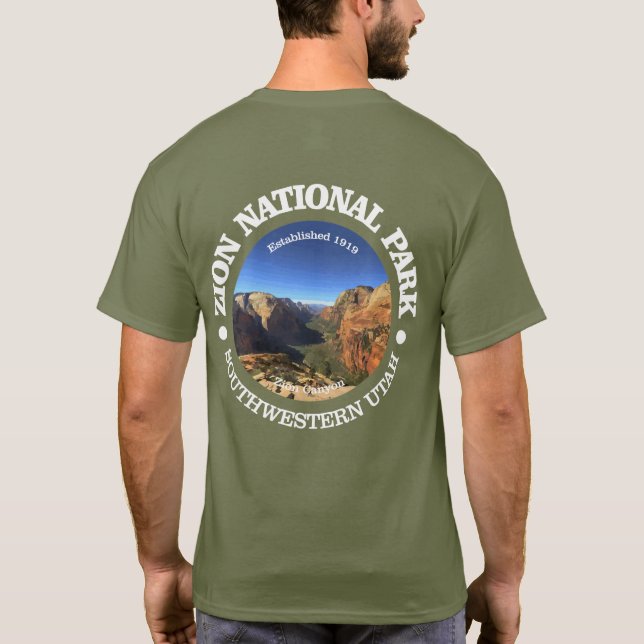 Zion-Nationalpark T-Shirt (Rückseite)