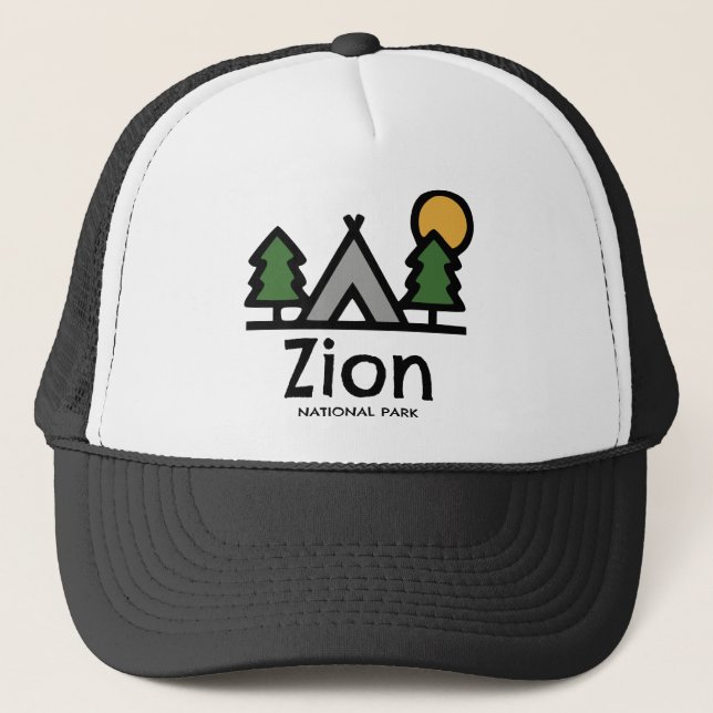 Zion-Nationalpark Truckerkappe (Vorderseite)