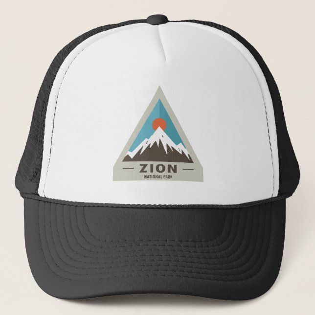 Zion-Nationalpark Truckerkappe (Vorderseite)