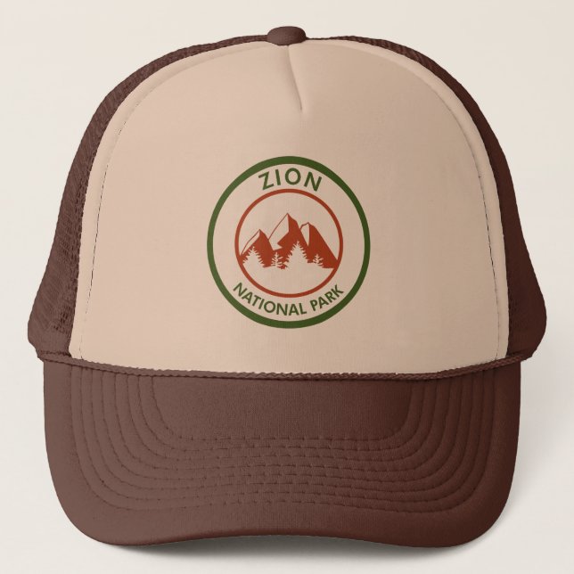 Zion-Nationalpark Truckerkappe (Vorderseite)