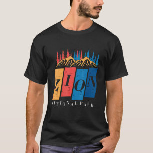 Zion Nationalpark Utah Canyon Wandern neben dem Wa T-Shirt