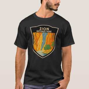 Zion Nationalpark Utah Die Pfeile Vintag T-Shirt