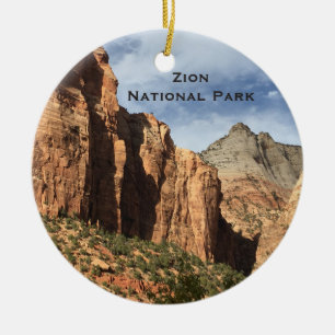 Zion Nationalpark Utah Landschaftsmuseum Keramik Ornament