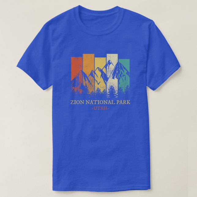 Zion-Nationalpark Vintag 2 T-Shirt (Design vorne)