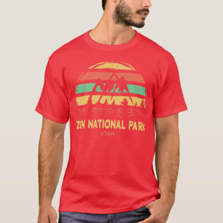 Zion-Nationalpark Vintag 4 T-Shirt