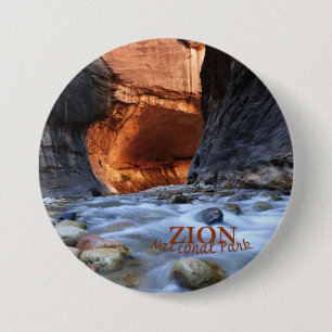 Zion Nationalpark, Zion verengt Knopf-Button Button