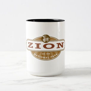 Zion-Nationalpark Zweifarbige Tasse