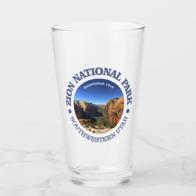 Zion NP Glas (Vorderseite)