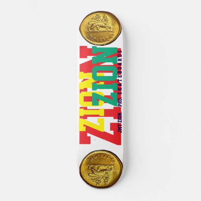 ZION OFFICIAL Skateboard (Vorderseite)