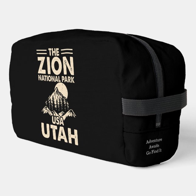 Zion Park Wonders Waschbeutel (Linke Seite)