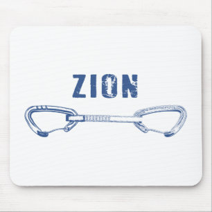 Zion Rock Climbing Quickziehen Mousepad
