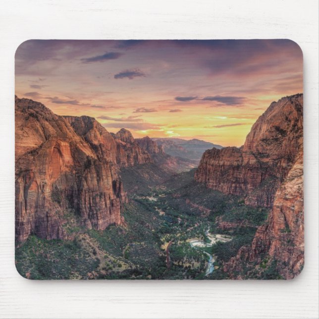 Zion Schlucht-Nationalpark Mousepad (Vorne)