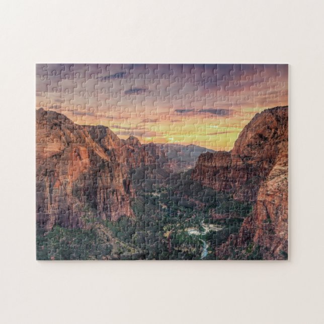 Zion Schlucht-Nationalpark Puzzle (Horizontal)