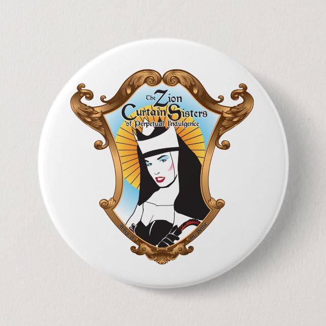 Zion Schwester-Knopf Button (Vorderseite)