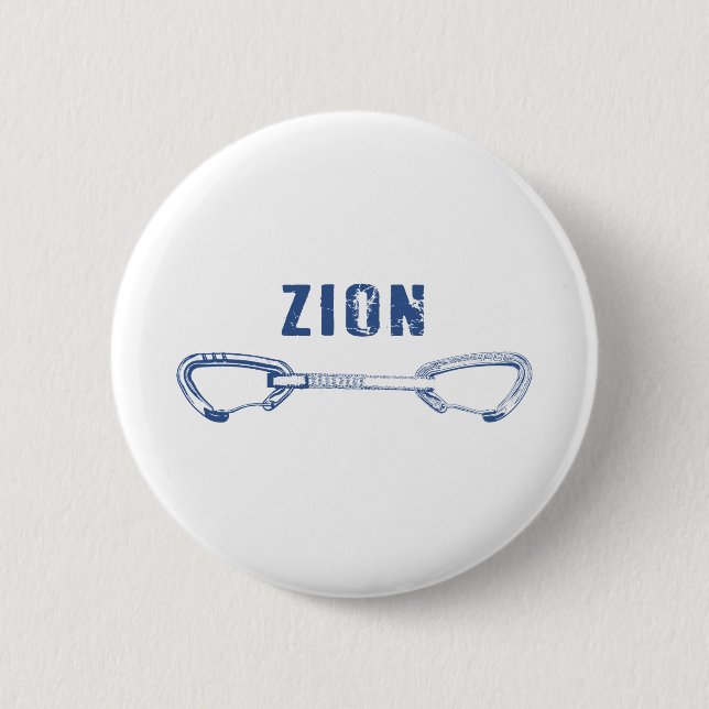 Zion Sportklettern Quickdraw Button (Vorderseite)