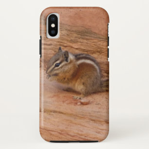Zion-Streifenhörnchen auf roten Felsen Case-Mate iPhone Hülle