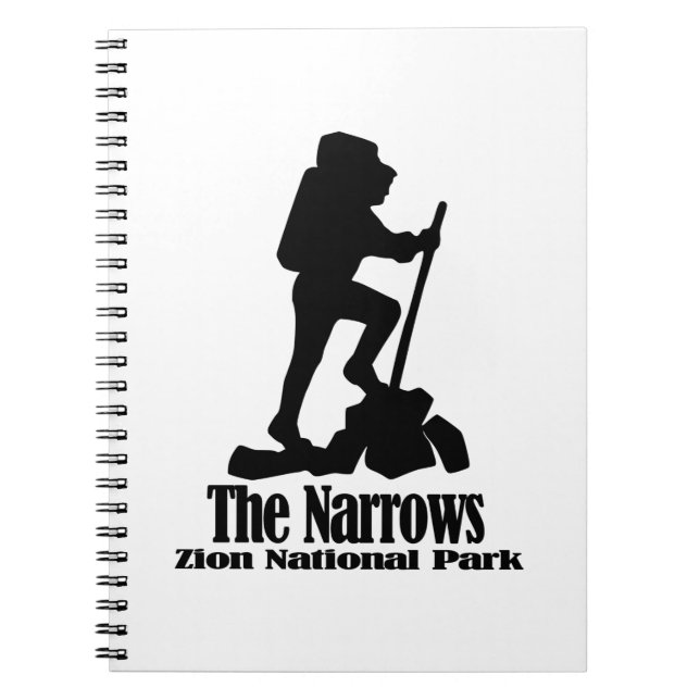 Zion - The Narrows - Notebook Notizblock (Vorderseite)