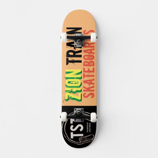 ZION TRAIN/JMT SKATEBOARS/IPIX SKATEBOARD (Vorderseite)