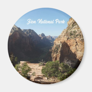 Zion vom Angels Landing Trail Zion National Park Magnet