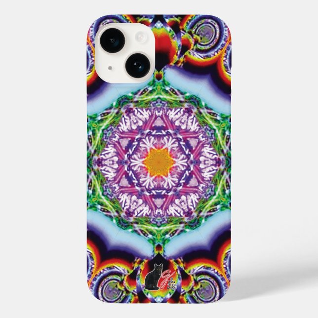 Zionesque Kaleidoscope Case-Mate iPhone Hülle (Rückseite)