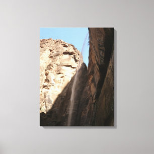 Zions Weeping Rock im Zion National Park Leinwanddruck