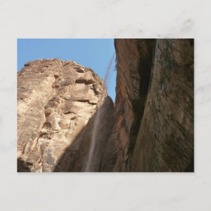Zions Weeping Rock im Zion National Park Postkarte