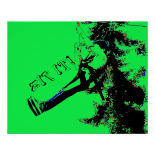 Zip es! - Zipline Rider Poster