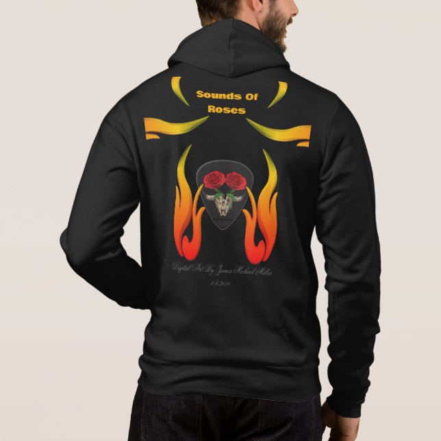 Zip Hoodie von James Michael Miller (Rückseite)