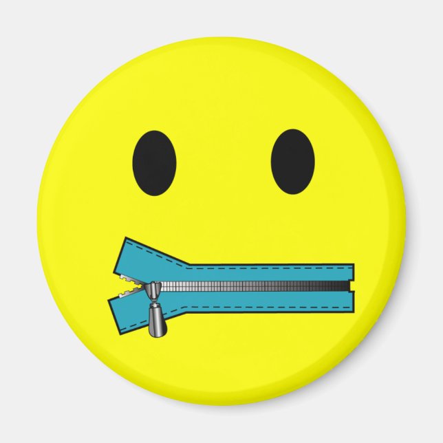 'zip it FACE MAGNET (Vorne)