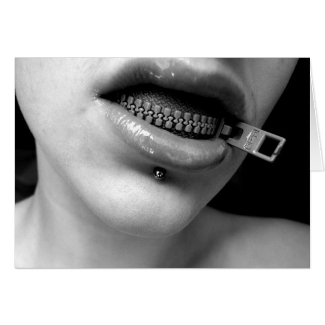 Zip it-Karte (Vorderseite (Horizontal))