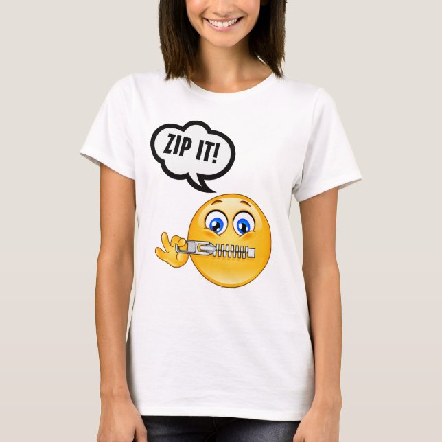 ZIP IT TShirt (Vorderseite)