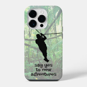 Zipline Adventure Design Smartphone Case iPhone 14 Pro Hülle