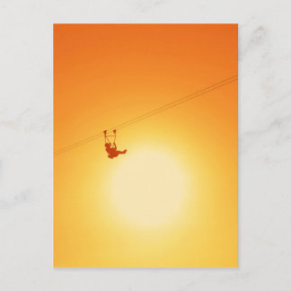 Zipline Postkarte