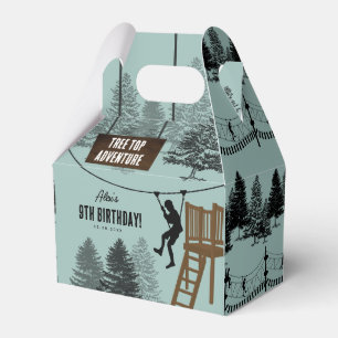 Zipline-Seilparcours Outdoor-Park-Abenteuer Geburt Geschenkschachtel