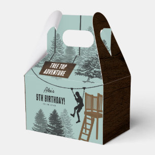 Zipline-Seilparcours Outdoor-Park-Abenteuer Geburt Geschenkschachtel