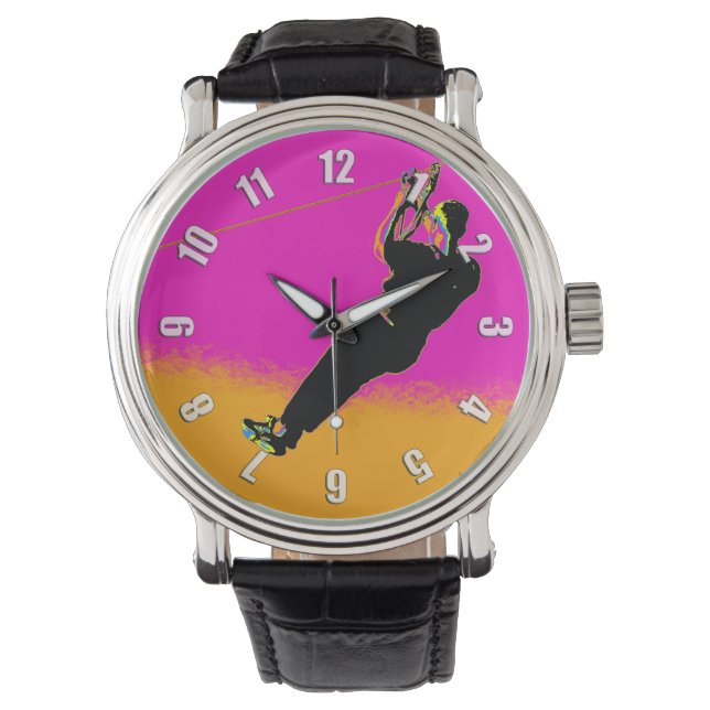 Zipliner! - Ziplining Pro Armbanduhr (Vorderseite)