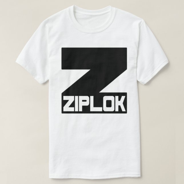 Ziplok - Black Logo T-Shirt (Design vorne)