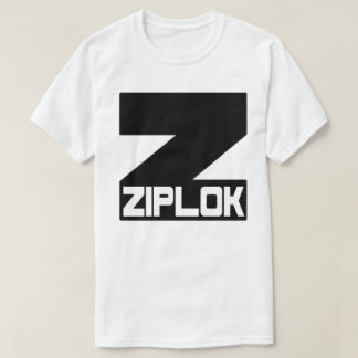 Ziplok - Schwarz Logo T-Shirt