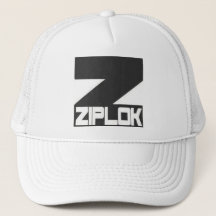 Ziplok schwarzes Logo - Fernlastfahrer-Hut