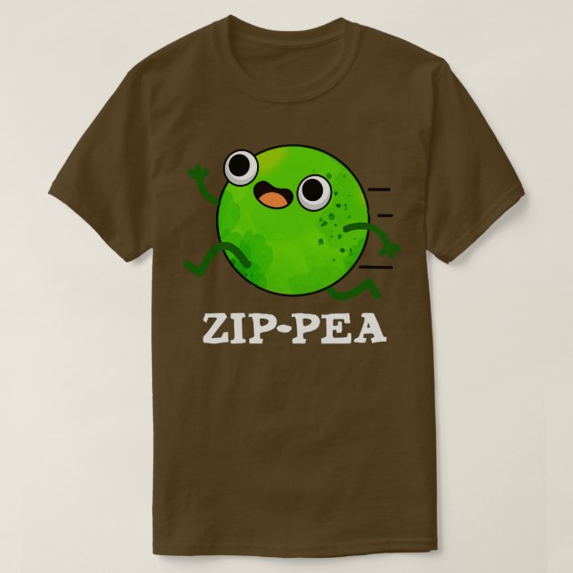 Zippea Niedlich Zippy Pea Pub 1 T-Shirt (Design vorne)