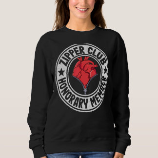 Zipper Club Ehrenmitglied Umgehung Open Heart Surg Sweatshirt