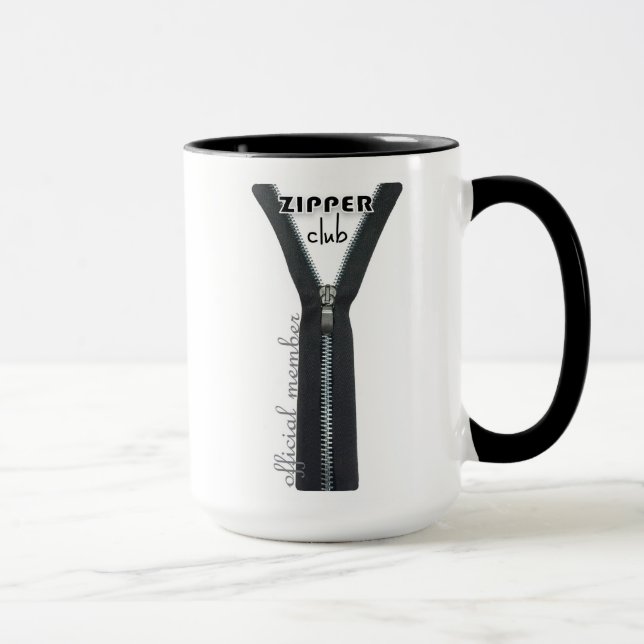 zipper club heart surgery coffee mug tasse (Rechts)