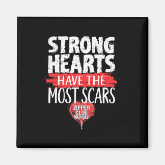 Zipper Club Mitglied Offenes Herz Operation Surviv Magnet