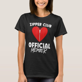 Zipper Club Open Heart Surgery Recovery T-Shirt