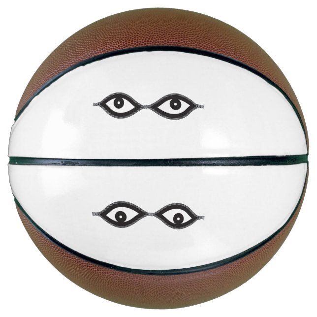 Zipper Eyes Basketball (Vorderseite)
