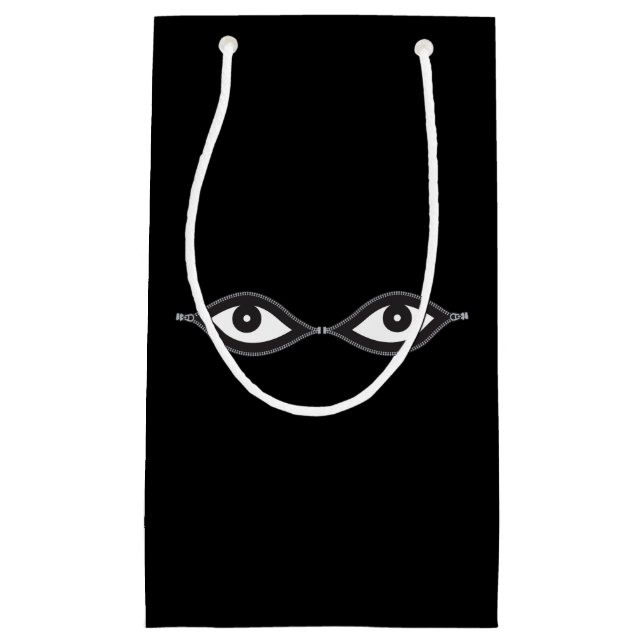 Zipper Eyes Kleine Geschenktüte (Vorderseite)