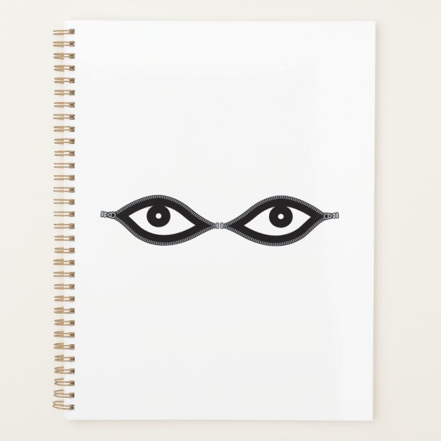 Zipper Eyes Planer (Vorderseite)